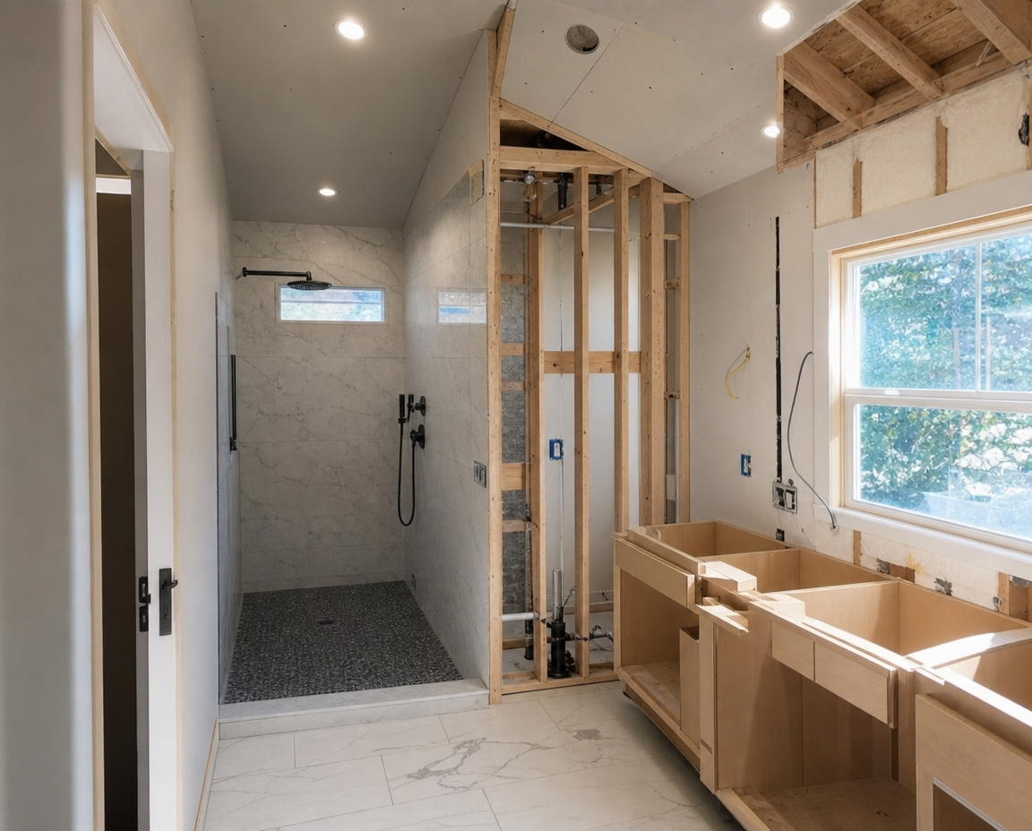 Bathroom remodel